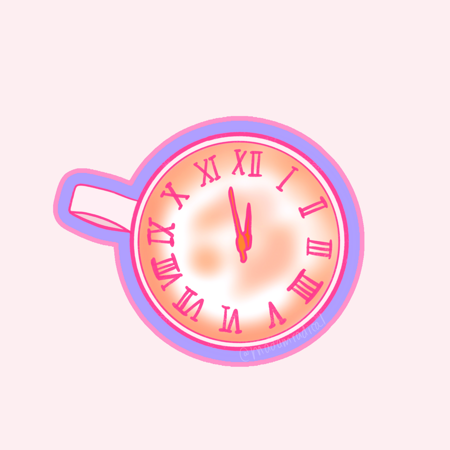 Taylor Swift Midnights Latte Novelty Waterproof Vinyl Sticker DTF