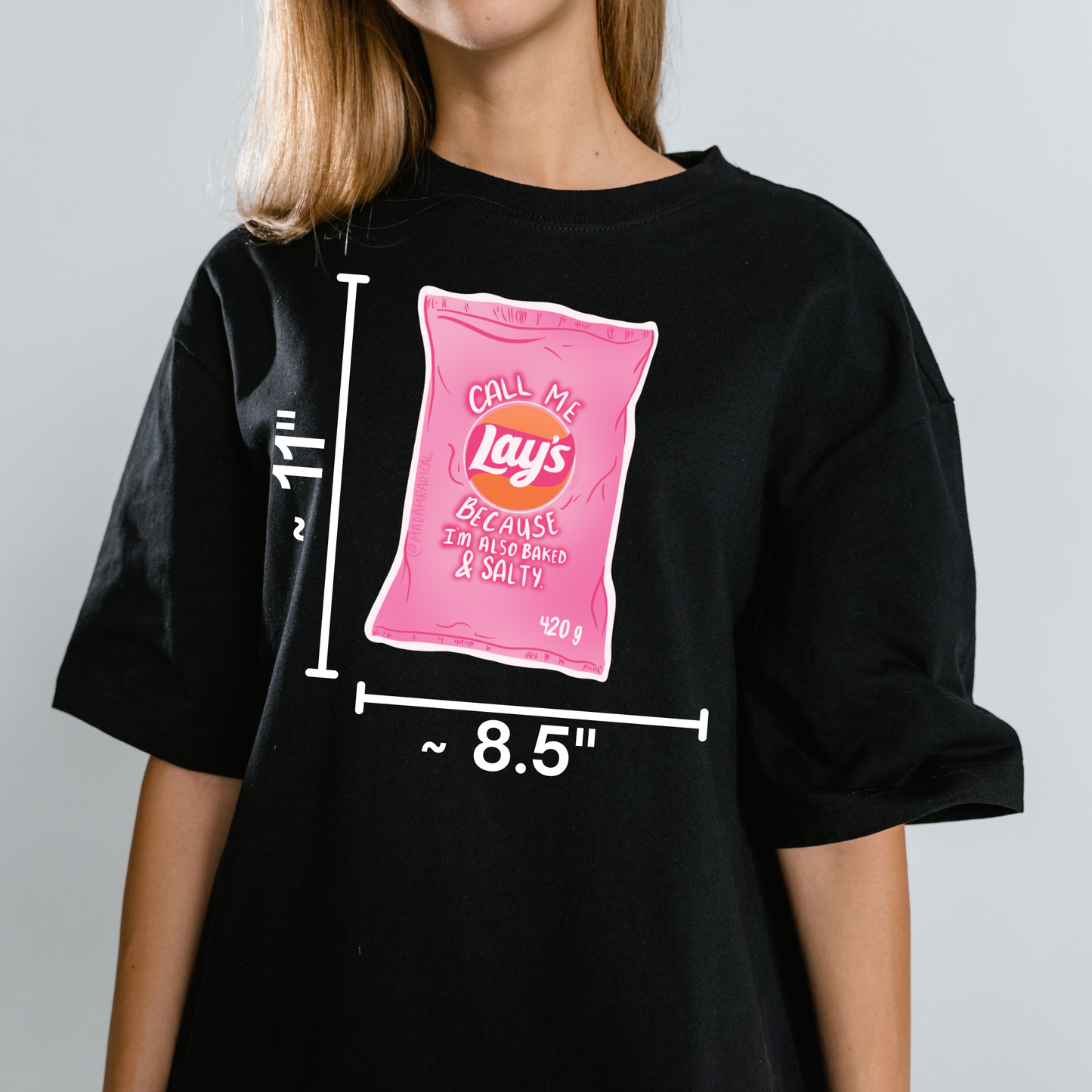 Lays Chips Sassy Stoner 420 Cannabis Satire Novelty Waterproof Vinyl Sticker DTF