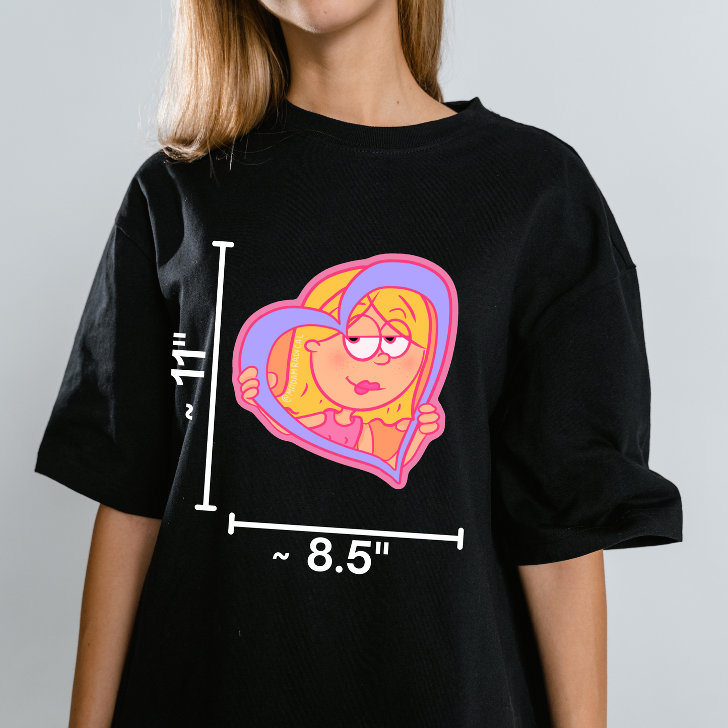 Lizzie McGuire Millennial Throwback Novelty Waterproof Vinyl Sticker DTF