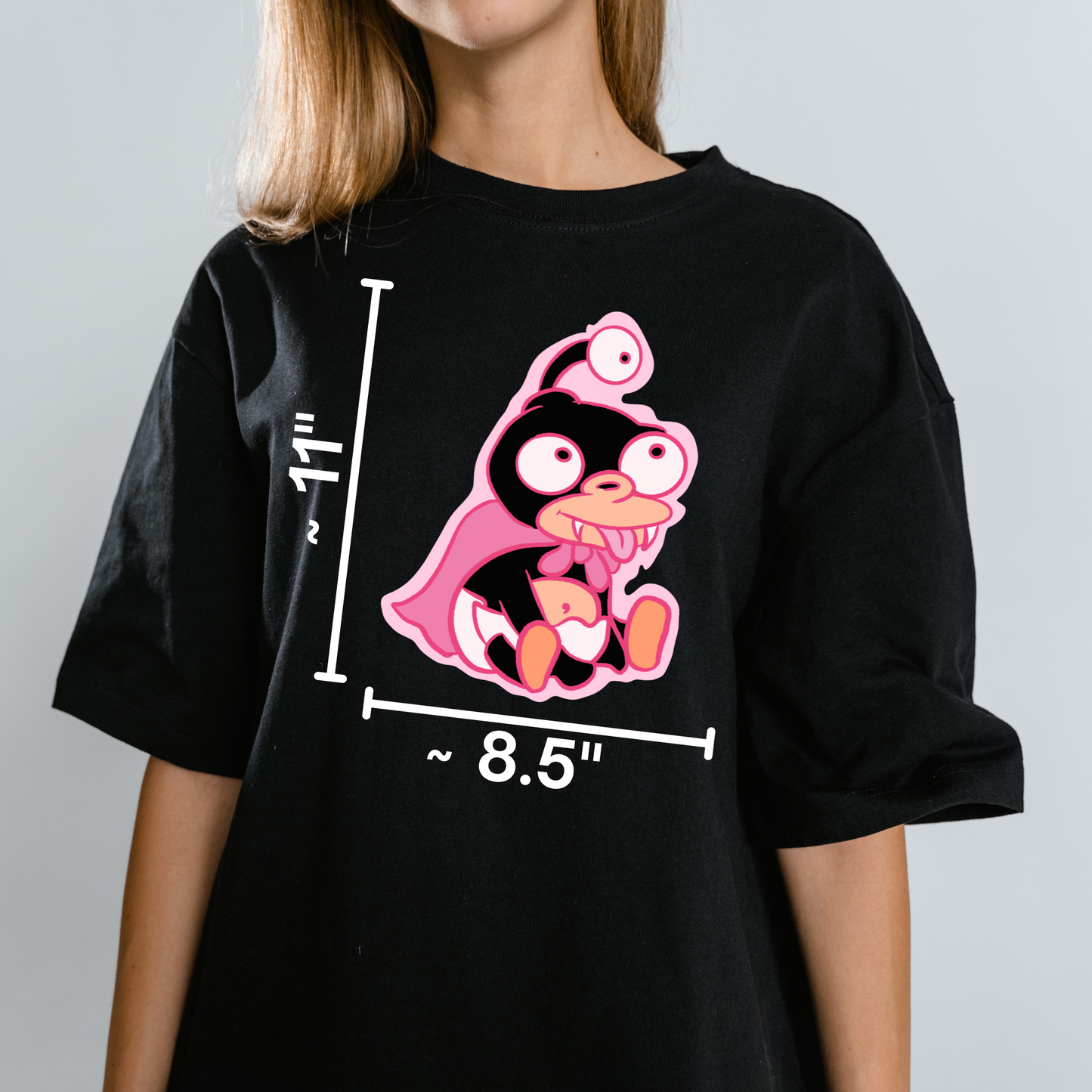 Nibbler Futurama Y2K Nostalgia Satire Novelty Waterproof Vinyl Sticker DTF