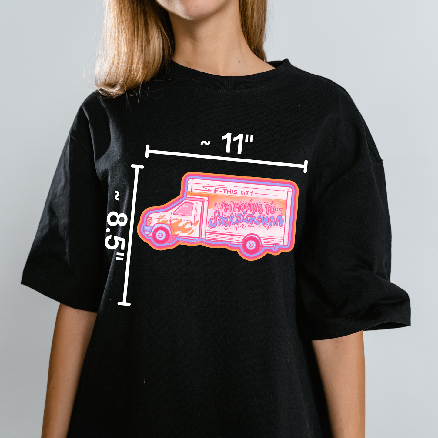 Chappell Roan Moving Saskatchewan The Subway Y2K Nostalgia Satire Novelty Waterproof Vinyl Sticker DTF