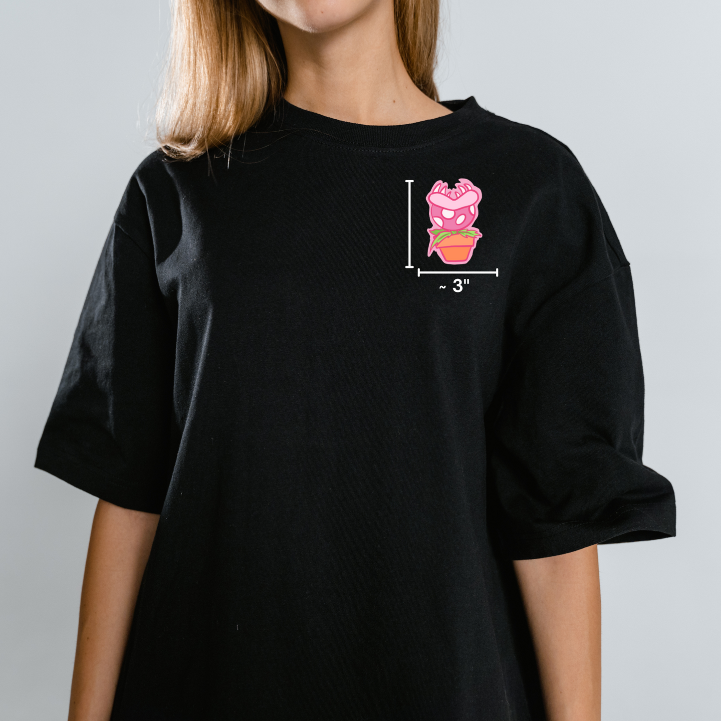 Mario Piranha Plant Y2K Nostalgia Satire Novelty Waterproof Vinyl Sticker DTF