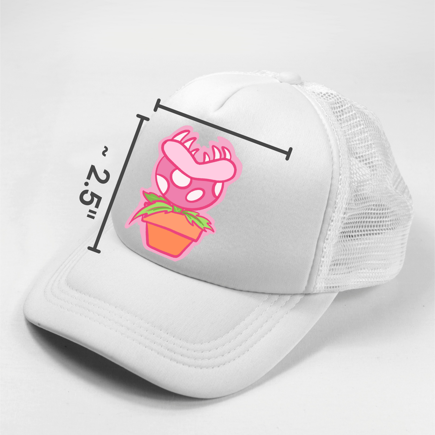 Mario Piranha Plant Y2K Nostalgia Satire Novelty Waterproof Vinyl Sticker DTF