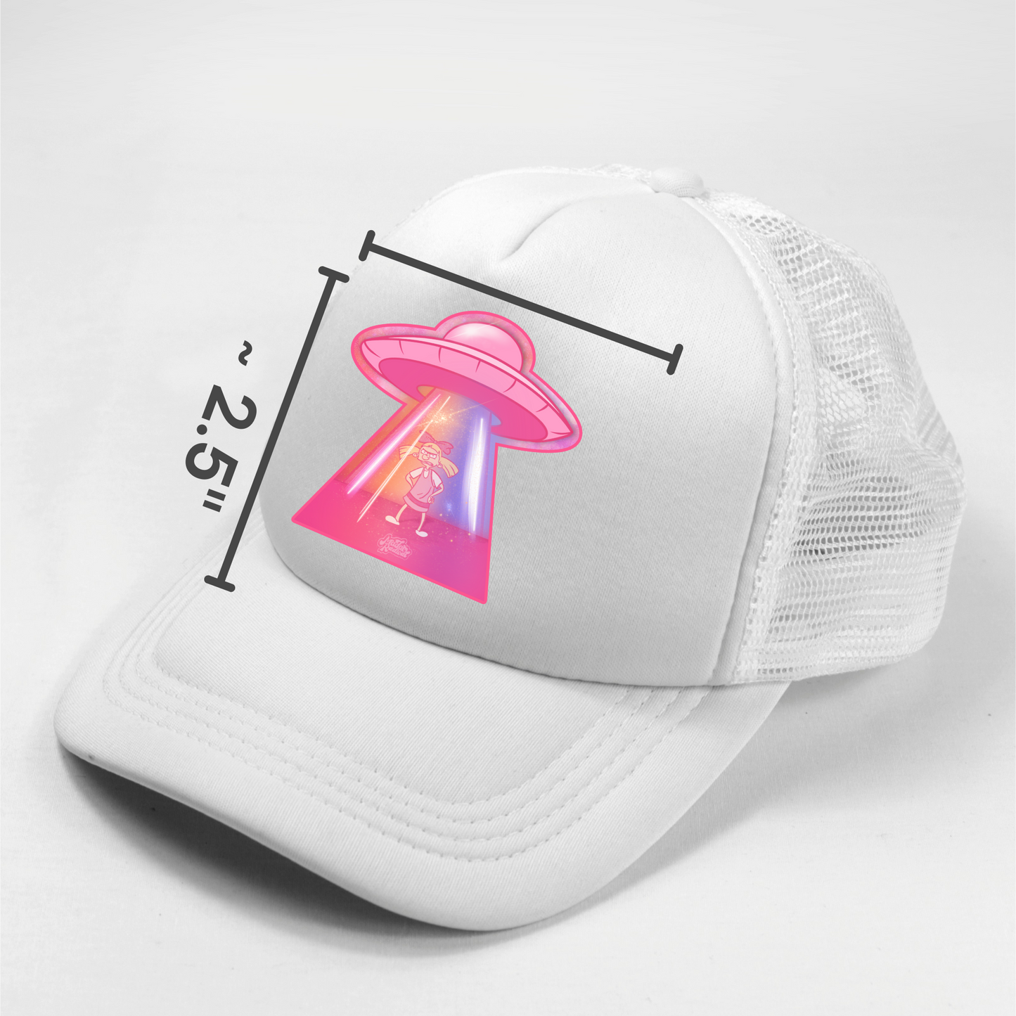 Helga UFO Abduction Stoner Satire Novelty Waterproof Vinyl Sticker DTF