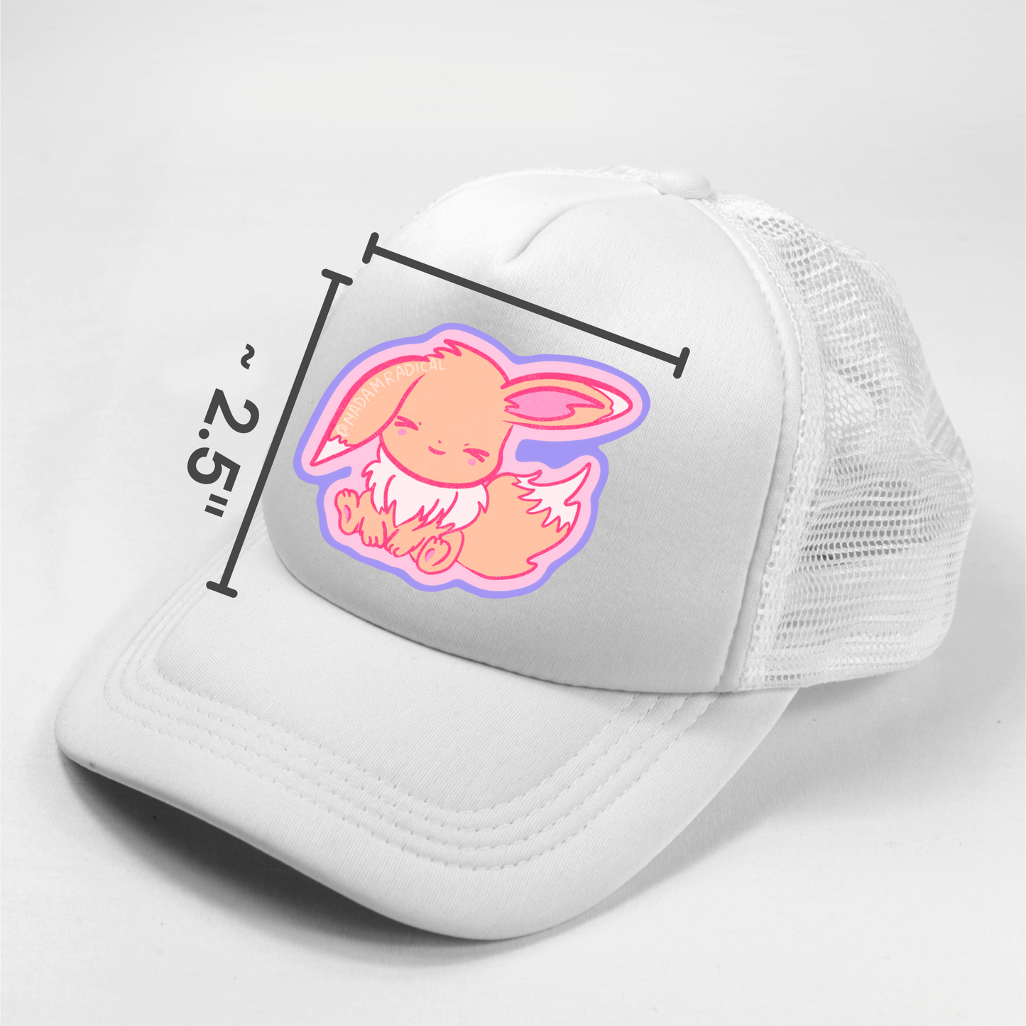 Eevee Pokemon Retro Y2K Novelty Waterproof Vinyl Sticker DTF