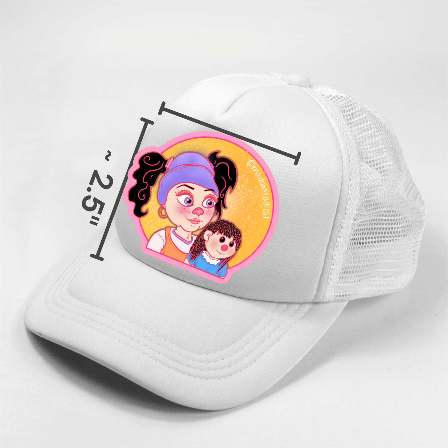 Big Comfy Couch Loonette Molly Clown Dollie Dolly Waterproof Vinyl Sticker DTF