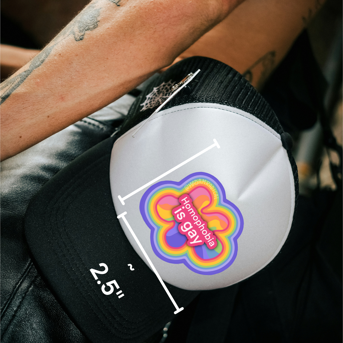 Homophobia is Gay Pride LGBTQIA2S+ Satire Rainbow