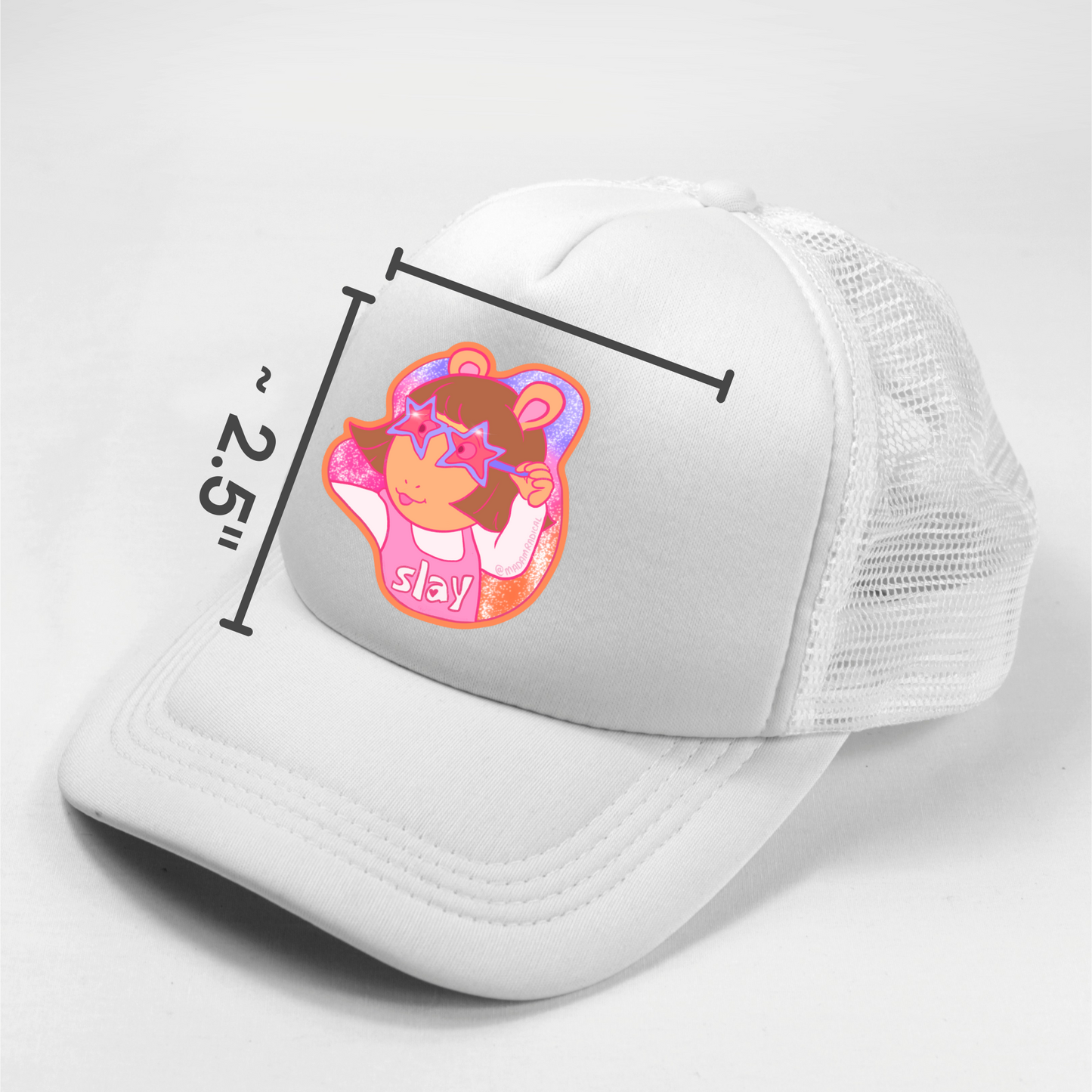 DW Slay Y2K Nostalgia Satire Novelty Waterproof Vinyl Sticker DTF