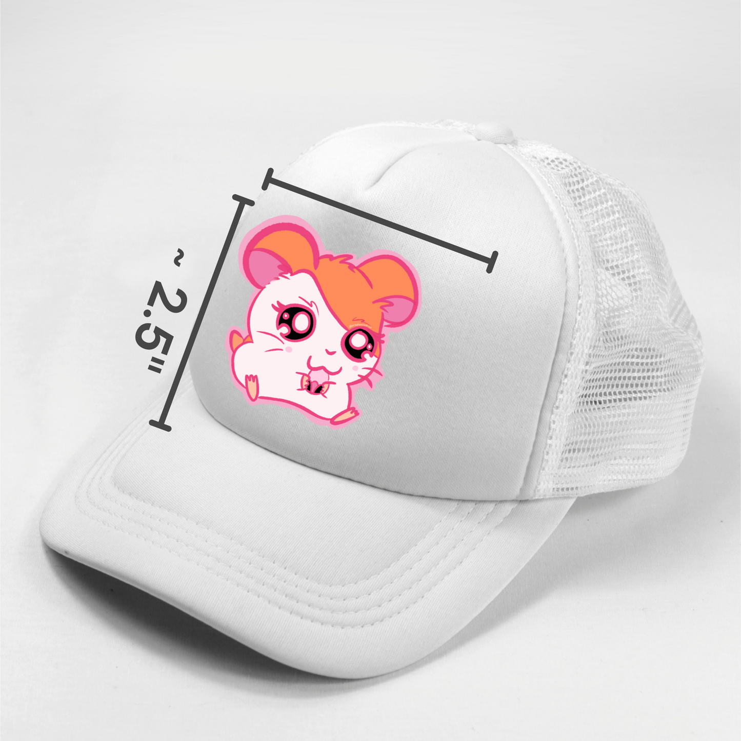 Hamtaro Hamster Retro Nostalgic Anime Novelty Waterproof Vinyl Sticker DTF