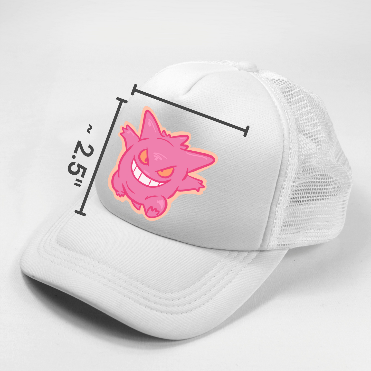 Gengar Pokemon Y2K Nostalgia Satire Novelty Waterproof Vinyl Sticker DTF