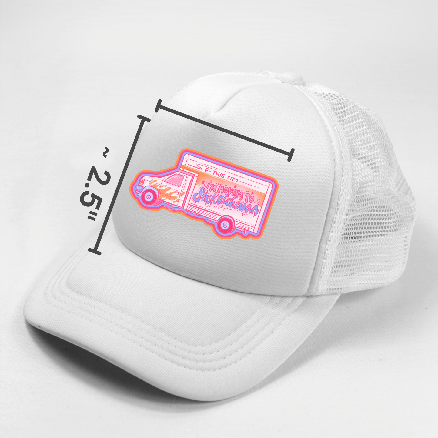 Chappell Roan Moving Saskatchewan The Subway Y2K Nostalgia Satire Novelty Waterproof Vinyl Sticker DTF
