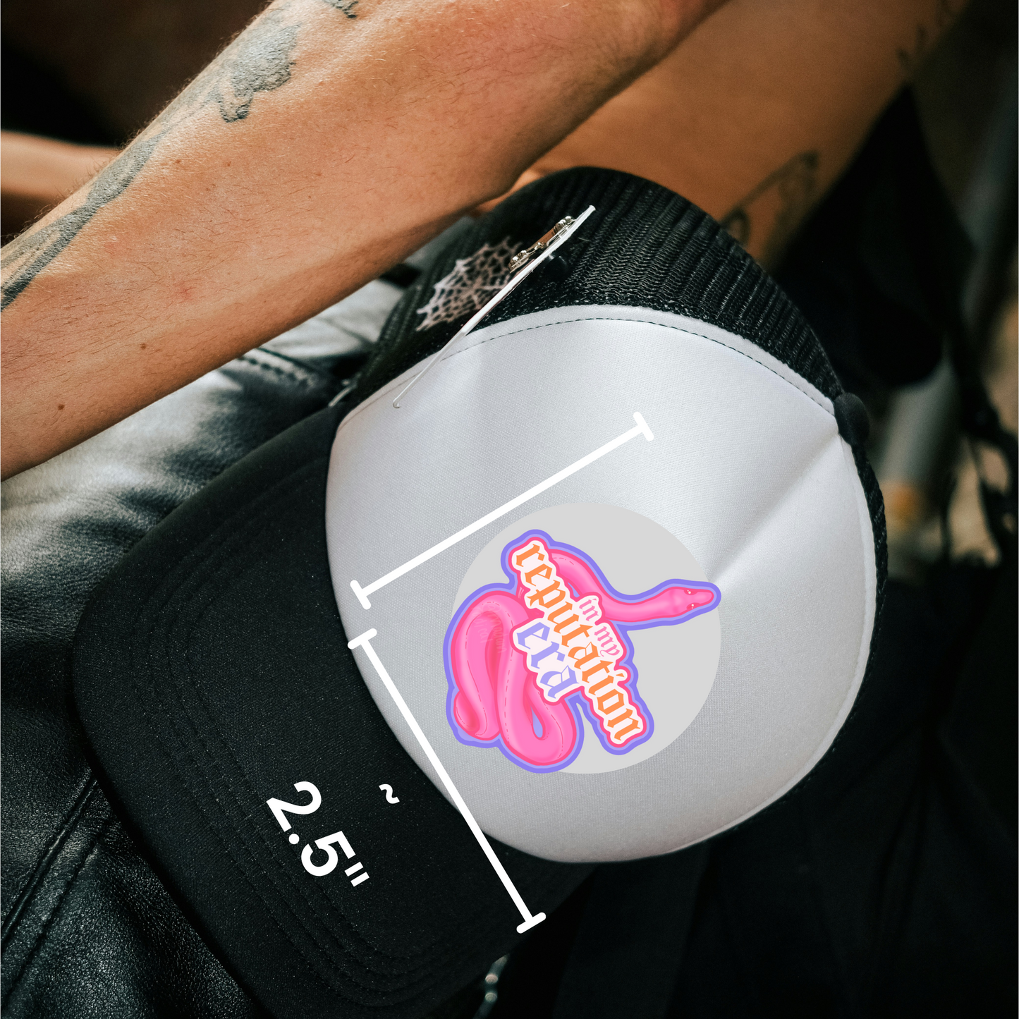 Taylor Swift Inspired Design Reputation Era Snake Waterproof Vinyl