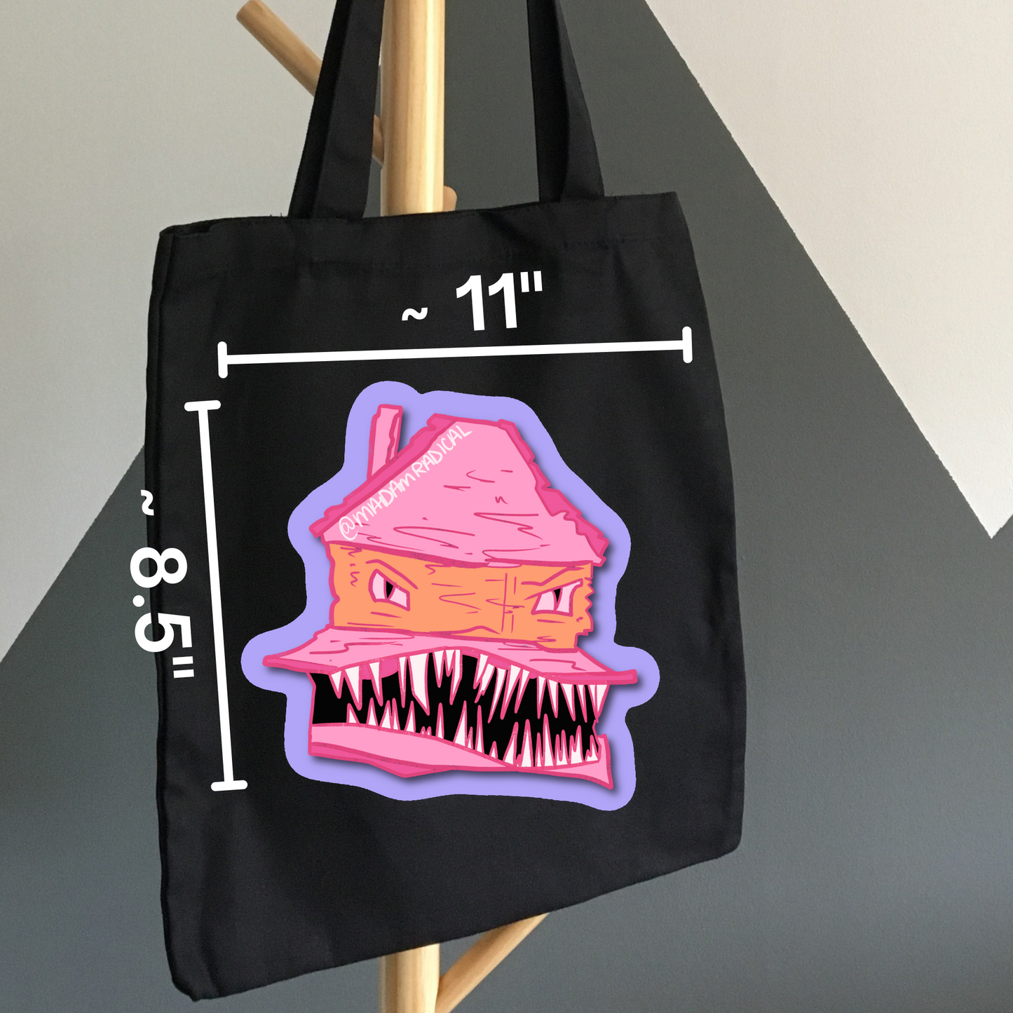 Monster House Haunted Halloween Nostaglia Novelty Waterproof Vinyl Sticker DTF
