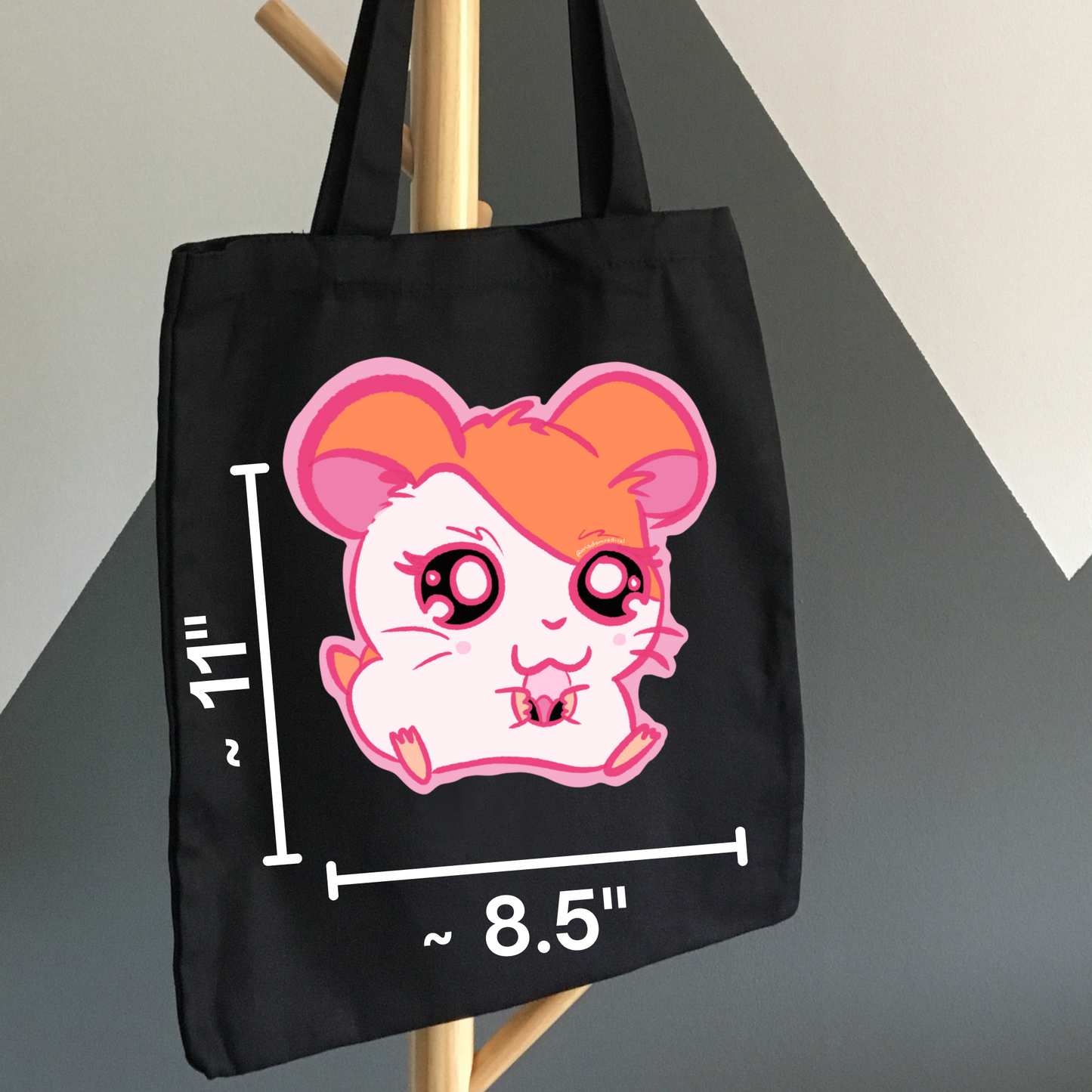 Hamtaro Hamster Retro Nostalgic Anime Novelty Waterproof Vinyl Sticker DTF