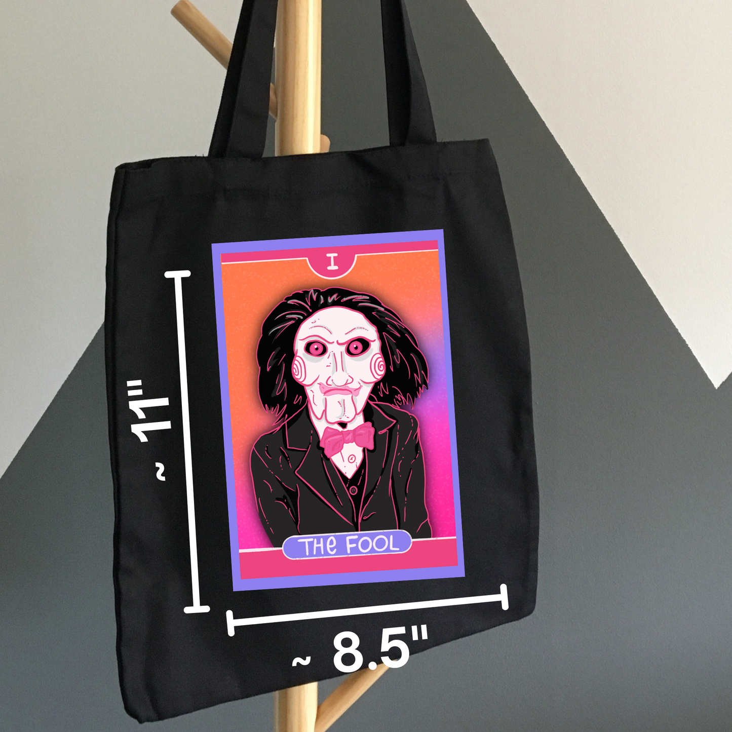 Jigsaw Saw Tarot Haunted Halloween Nostaglia Novelty Waterproof Vinyl Sticker DTF