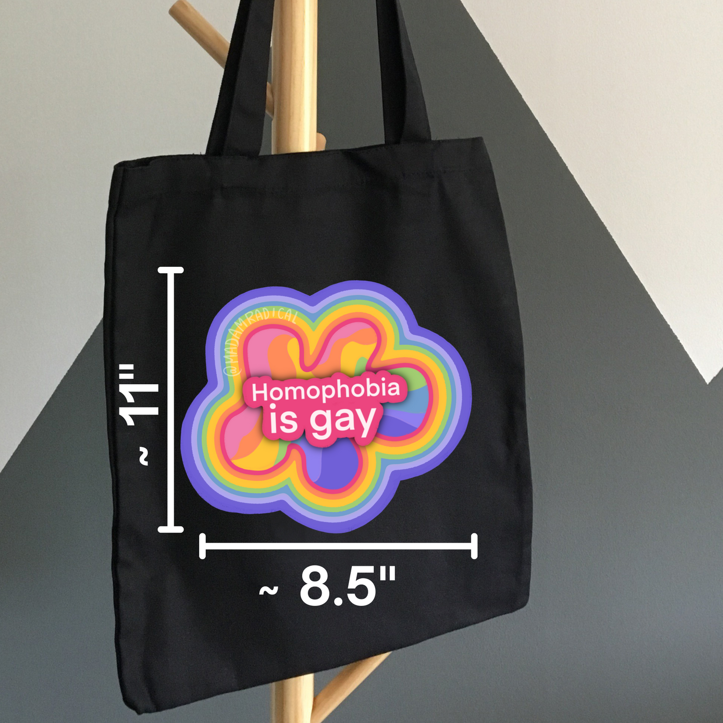 Homophobia is Gay Pride LGBTQIA2S+ Satire Rainbow