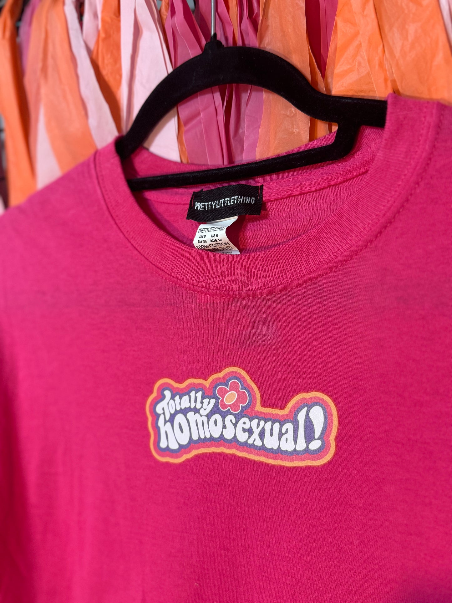 Totally Homosexual Pink Tshirt