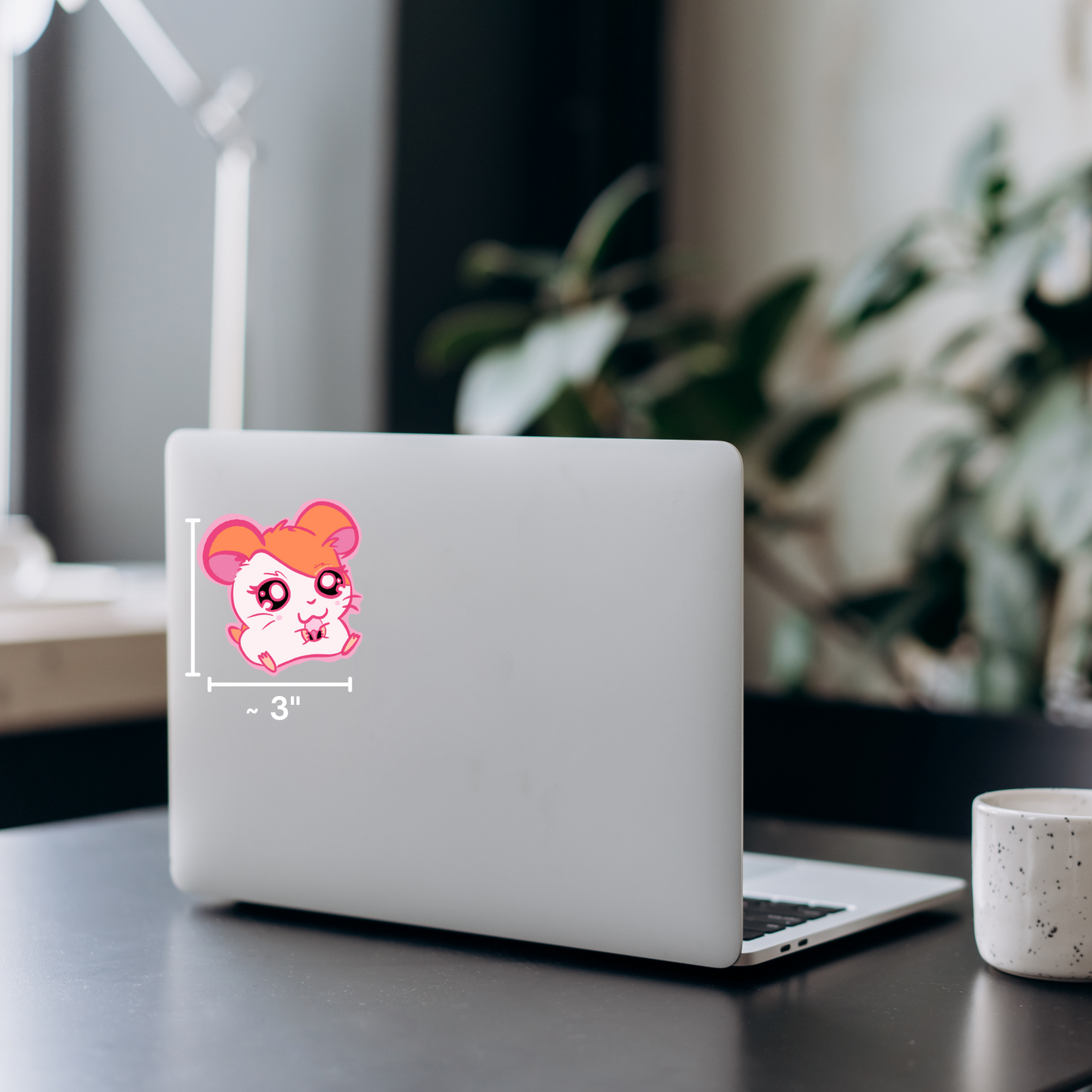 Hamtaro Hamster Retro Nostalgic Anime Novelty Waterproof Vinyl Sticker DTF