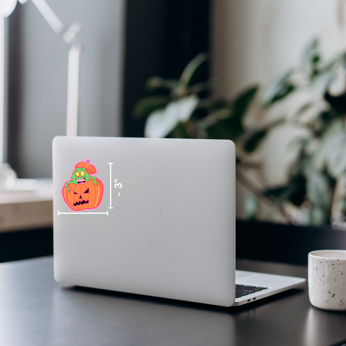 Slimer Ghostbusters Halloween Nostaglia Novelty Waterproof Vinyl Sticker DTF