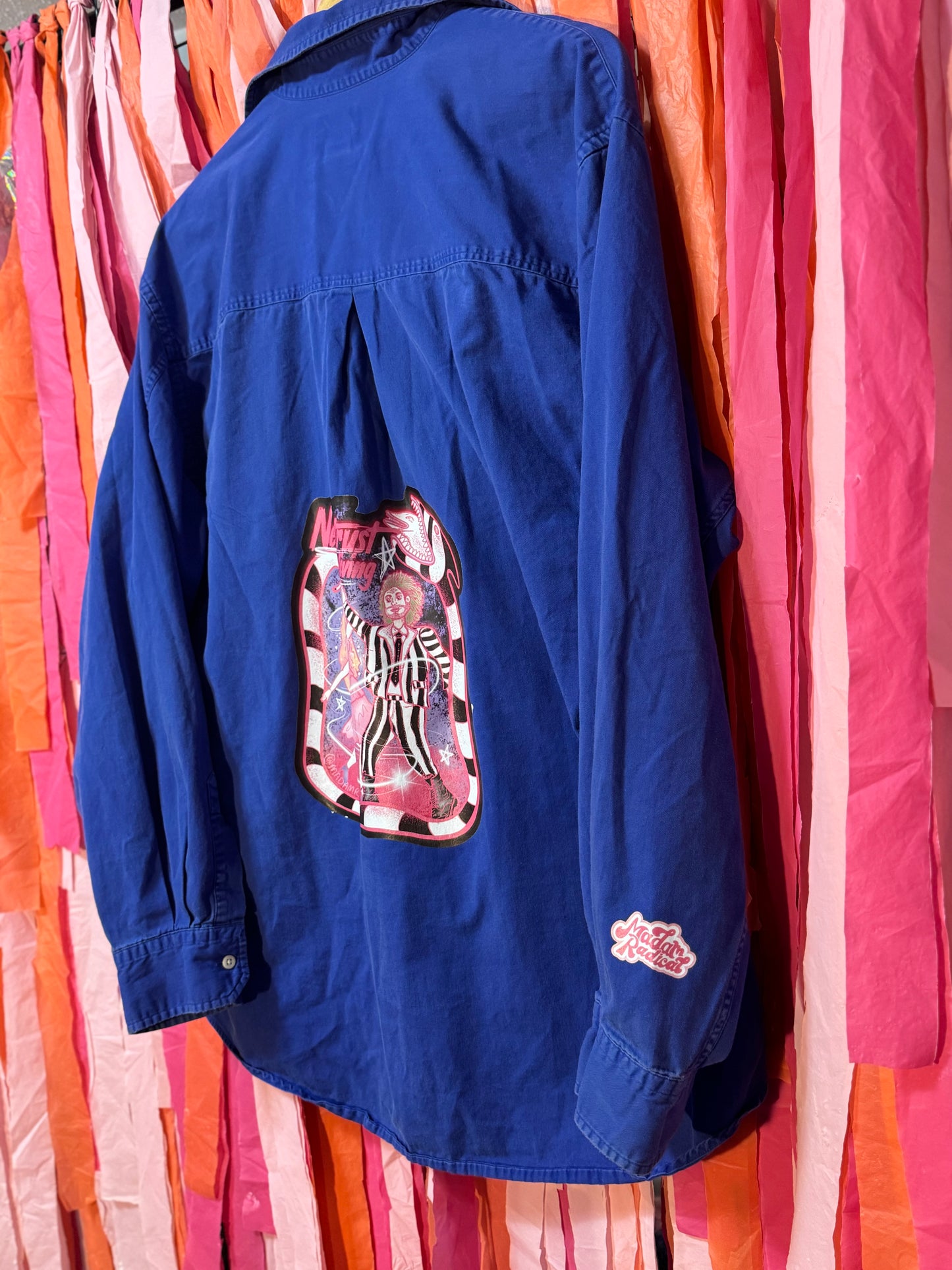 Vintage GAP Horror Movie Collab Button Down Long Sleeve