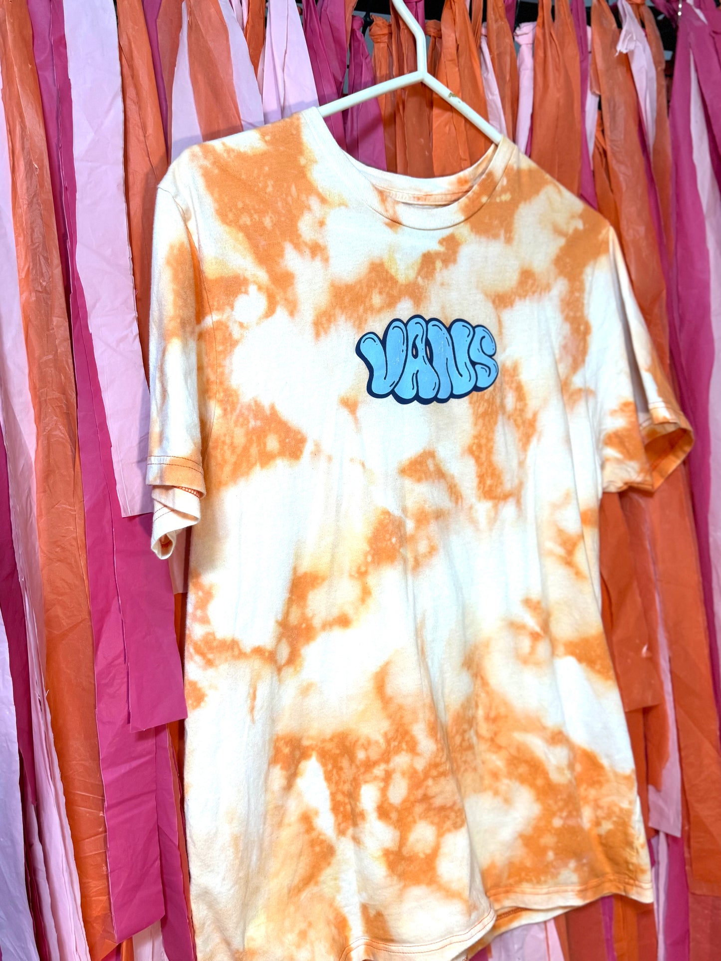 Vans Bleach Dyed Retro Style Vintage Upcycled Canada