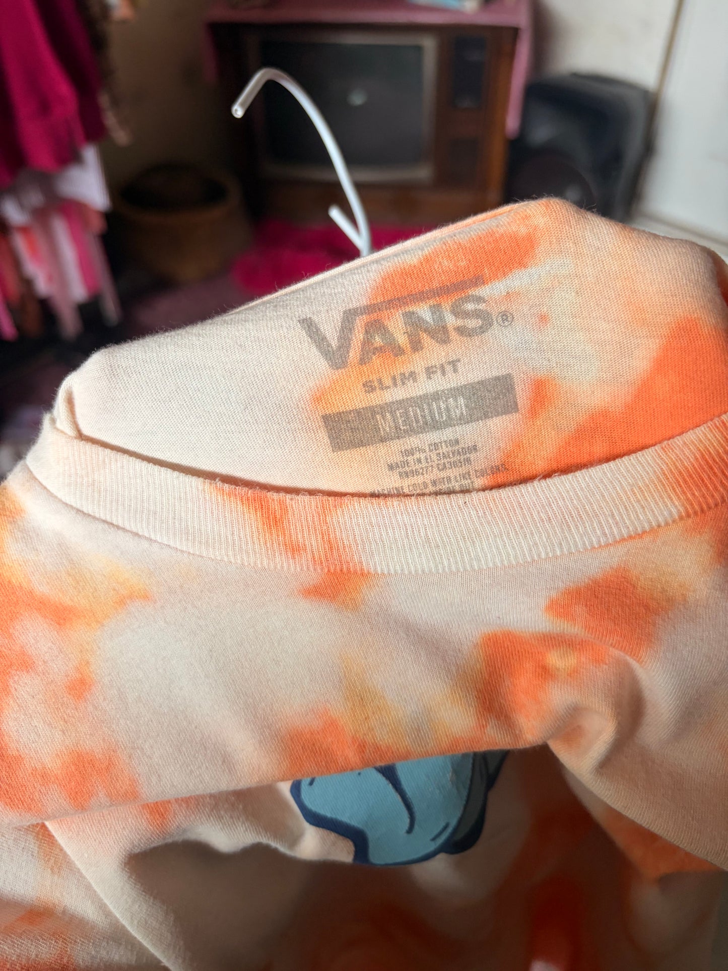 HMI Skatepark Fundraiser VANS Upcycled Bleach Dye