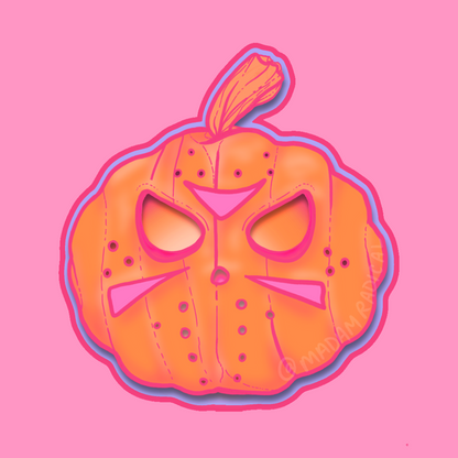 Jason Voorhees Friday the 13th Pumpkin Jack-O-Lantern