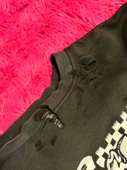 Skateboard Guy HMI Skatepark Fundraiser Upcycled Unisex Sweater Crewneck