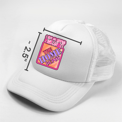 Satire Home Depot Piercings Y2K Novelty Waterproof Vinyl Sticker DTF