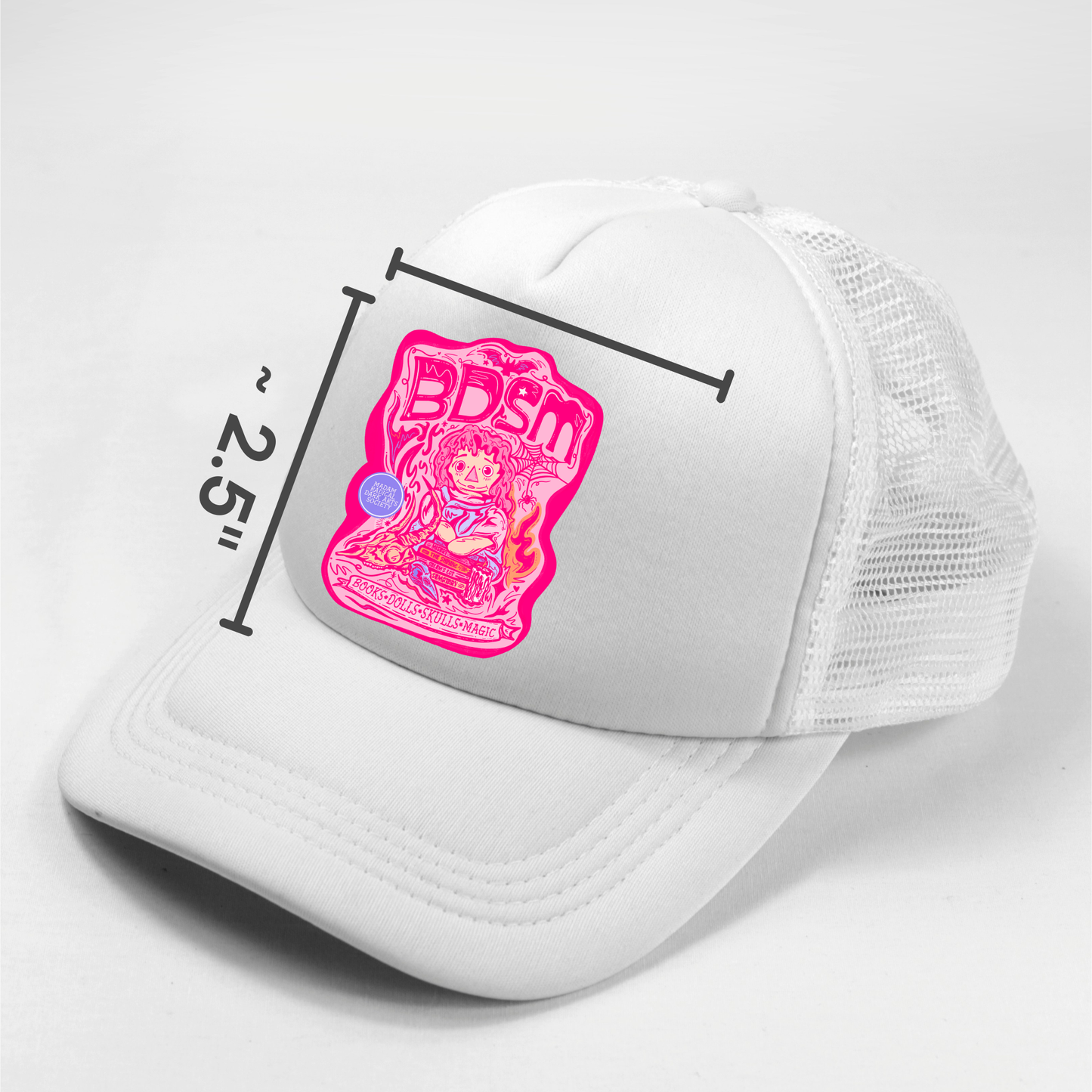 BDSM – Books, Dolls, Skulls, & Magic Design Nostalgia Satire Novelty Waterproof Vinyl Sticker DTF (Copy) (Copy) (Copy) (Copy)