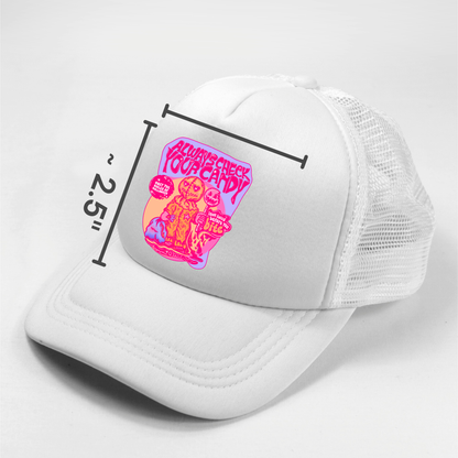 “Always Check Your Candy” Sam from Trick ’r Treat Design Nostalgia Satire Novelty Waterproof Vinyl Sticker DTF (Copy) (Copy) (Copy)