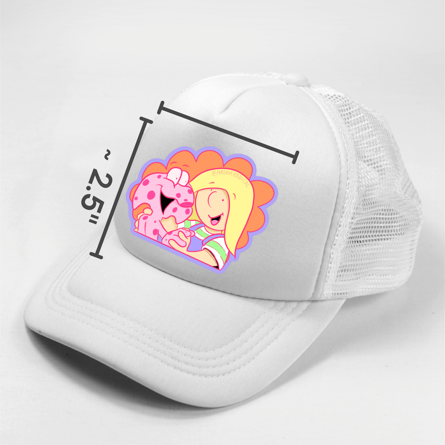 Katie and Orbie Y2K Satire Novelty Waterproof Vinyl Sticker DTF