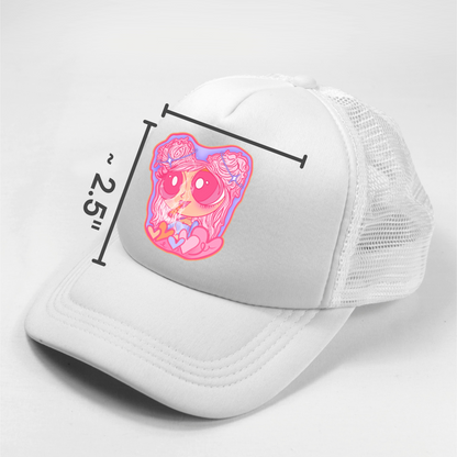 Brat Girl Stoner Satire Novelty Waterproof Vinyl Sticker DTF