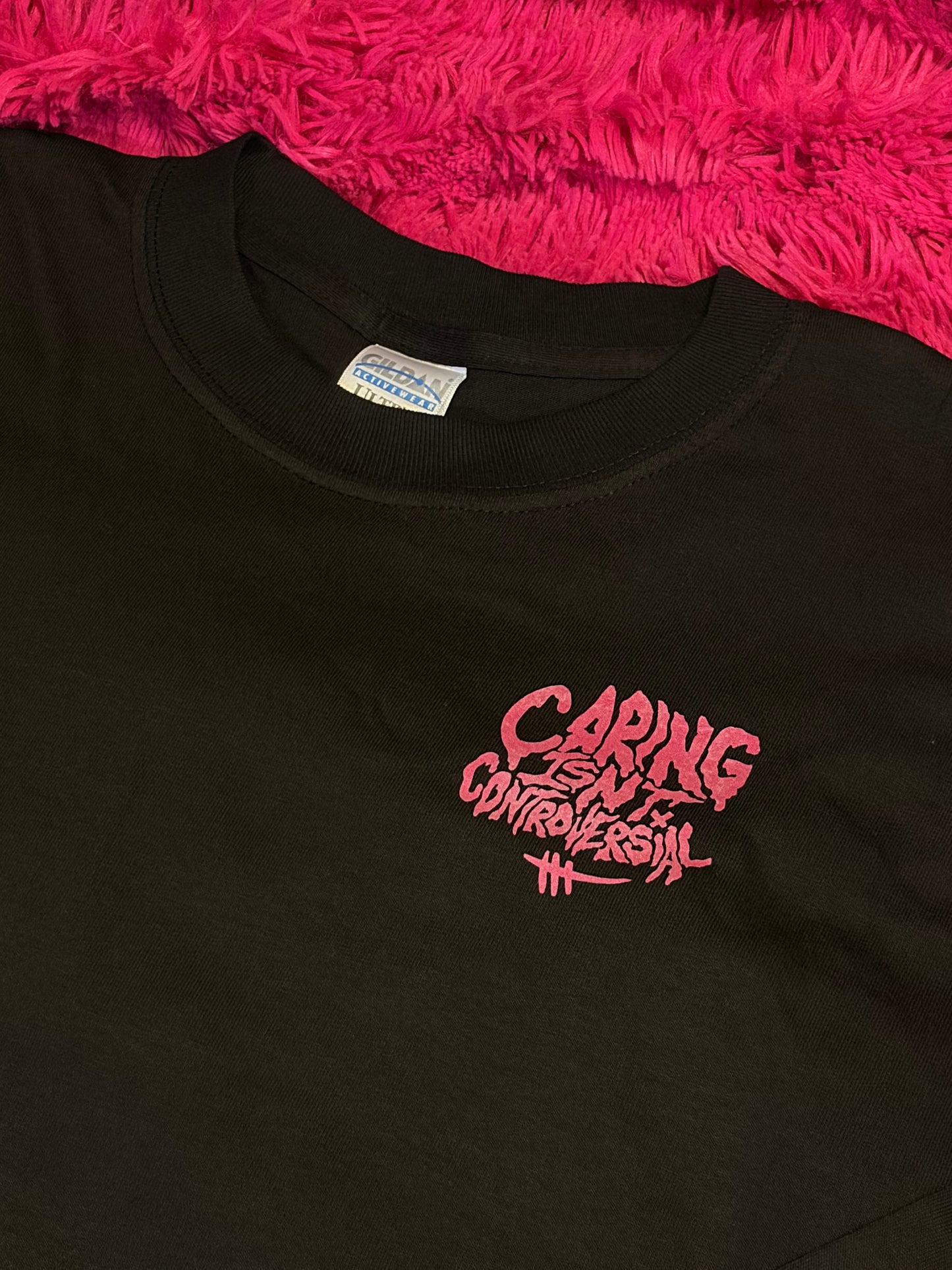 Skateboard Guy x Caring Isn’t Controversial Upcycled Long Sleeve HMI Skatepark