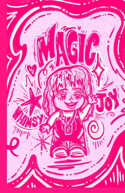 Error 404: Talent Not Found” Mini Zine Gift Card Digital Download