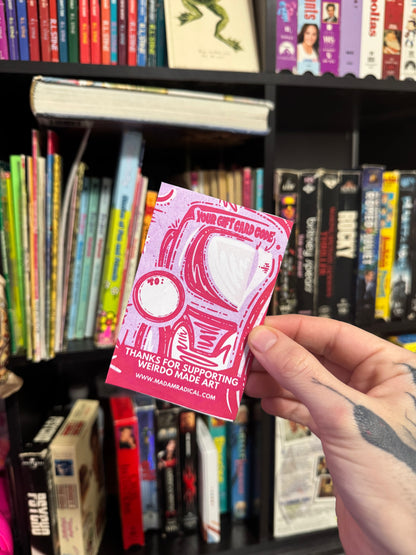 Error 404: Talent Not Found” Mini Zine Gift Card Digital Download