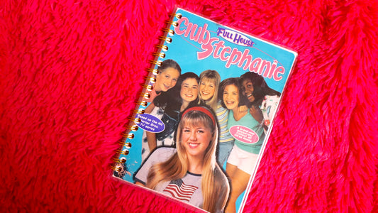 Club Stephanie Full House Upcycled Notebook