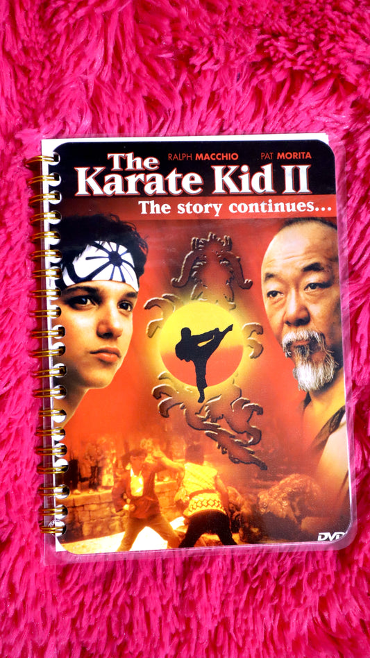 The Karate Kid Upcycled Notebook