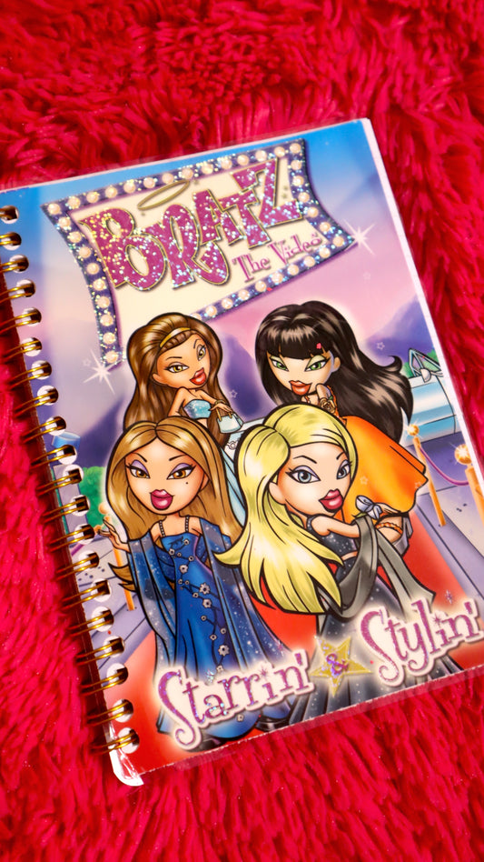 Bratz Hollywood Doll Upcycled Notebook