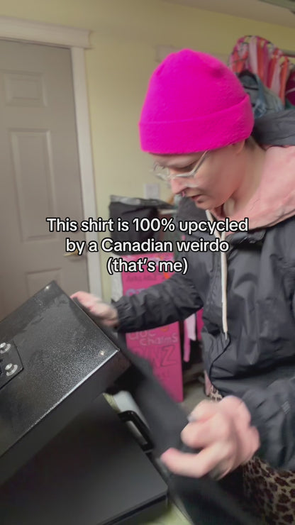 Skateboard Guy x Caring Isn’t Controversial Upcycled Long Sleeve HMI Skatepark