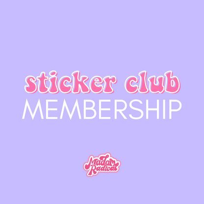 Sticker Club Subscription